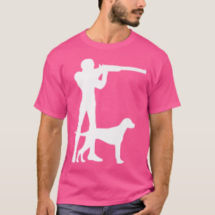 Hunter Hunting Dog Hunt Gun Rifle Sports Funny T-Shirt
