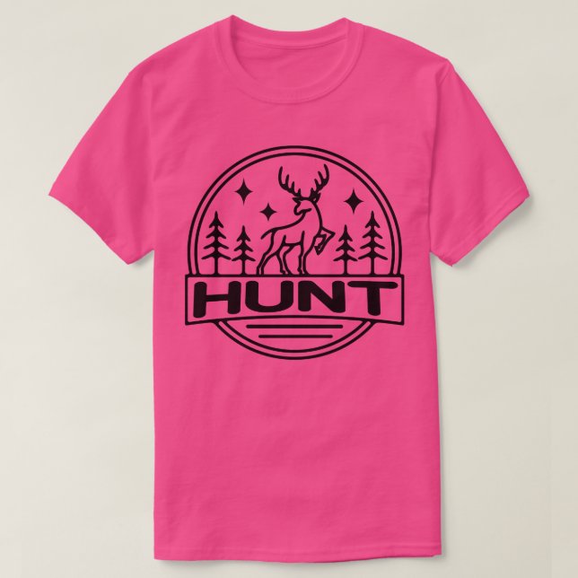 Hunter Hunting Game  T-Shirt (Design Front)