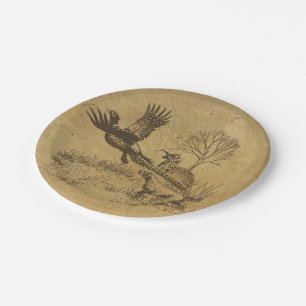 Hunter (Hunting with GSP) Paper Plate