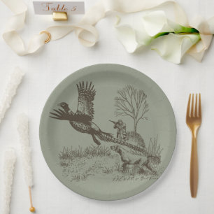 Hunter (Hunting with GSP)    Paper Plate