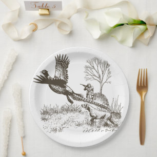 Hunter (Hunting with GSP)    Paper Plate