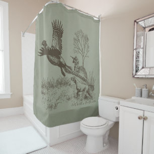 Hunter (Hunting with GSP) Shower Curtain