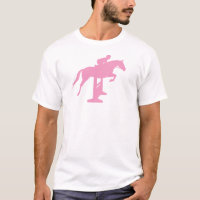 Hunter Jumper Horse & Rider (pink)