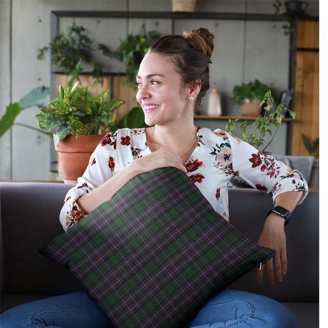 Hunter Modern Original Scottish Tartan Cushion (Creator Uploaded)