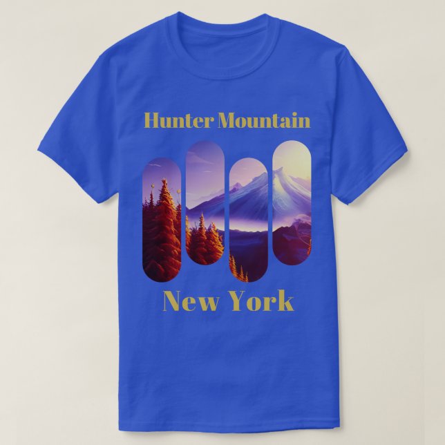 Hunter Mountain ski New York 3 T-Shirt (Design Front)