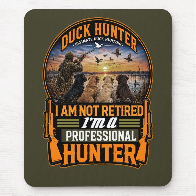  Hunter  Mouse Pad (Front)