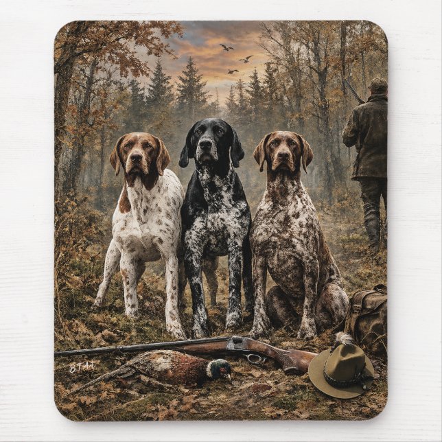  Hunter  Mouse Pad (Front)