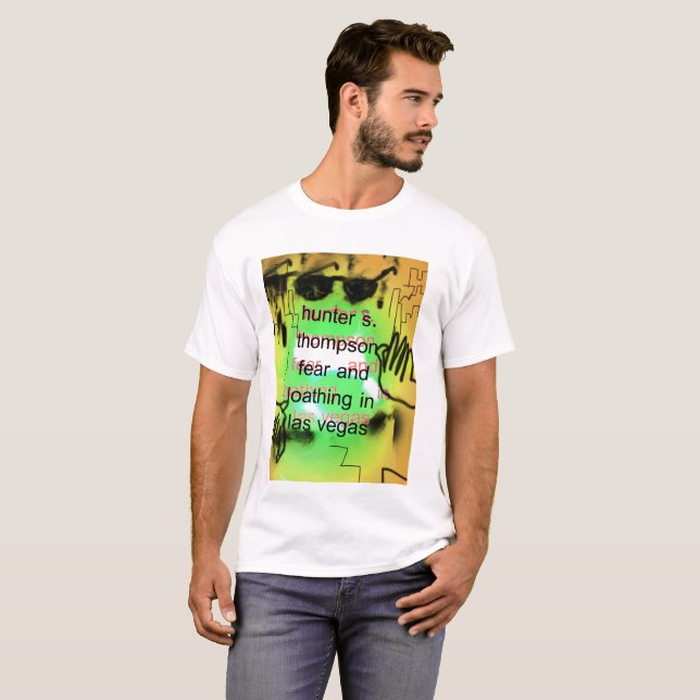 hunter s thompson original design t shirt (Front Full)