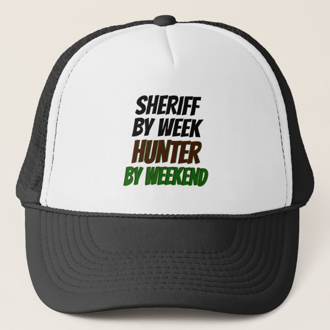Hunter Sheriff Trucker Hat (Front)