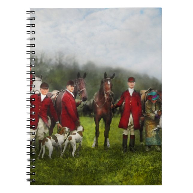 Hunter - The fox hunt - Tally-ho 1924 Notebook (Front)