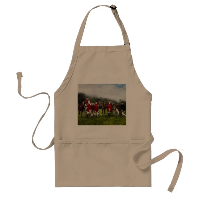 Hunter - The fox hunt - Tally-ho 1924 Standard Apron (Front)