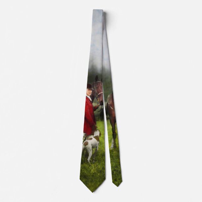 Hunter - The fox hunt - Tally-ho 1924 Tie (Front)
