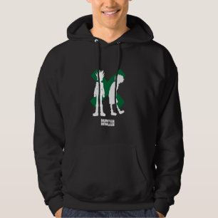 Hunter X Hunter Gon Freecss And Killua Silhouettes Hoodie