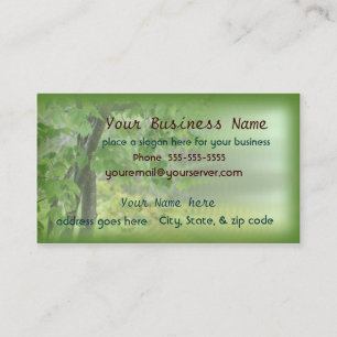 Hunters, Birdwatchers, Landscapers business card2 Business Card