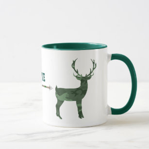 Hunters Camo Deer Mug