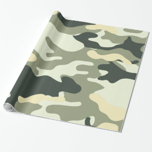 Hunters Camo or Camouflage Pattern Wrapping Paper