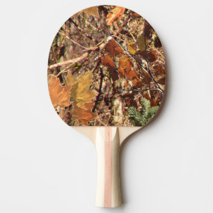 Hunter's Camouflage Painting Decor Ping Pong Paddle