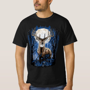 Hunters Deer Hunting Big Whitetail Buck T-Shirt