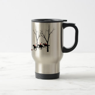 hunters hunted travel mug