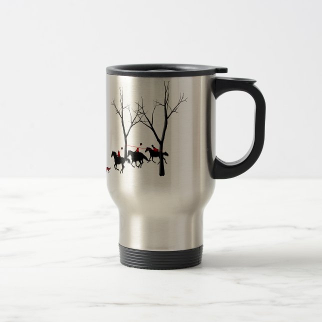 hunters hunted travel mug (Right)