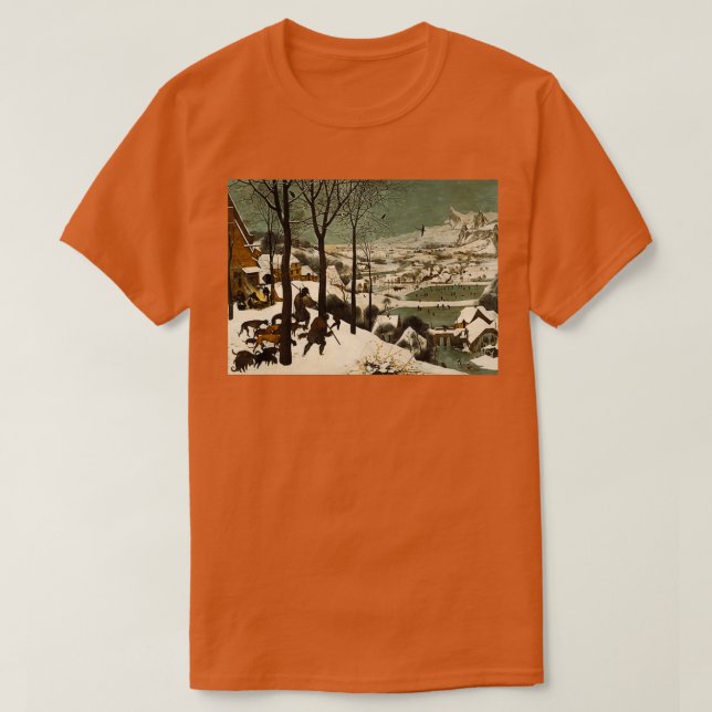 HUNTERS IN THE SNOW BRUEGEL 2 T-Shirt (Design Front)