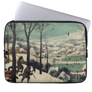 Hunters in the Snow, famous artwork, Laptop Sleeve