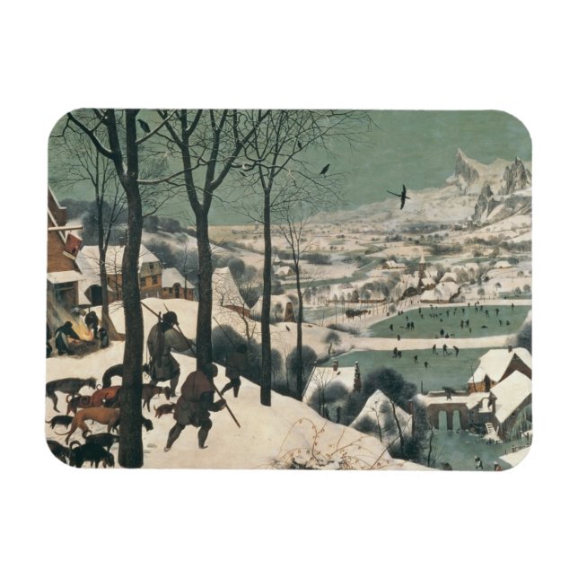 Hunters in the Snow - January, 1565 Magnet (Horizontal)