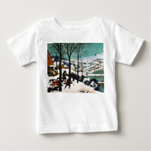 Hunters in the Snow Landscape Pieter Bruegel Baby T-Shirt