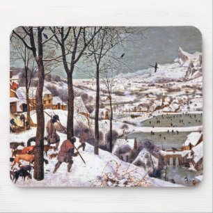 Hunters in the Snow, Pieter Bruegel the Elder Mouse Pad