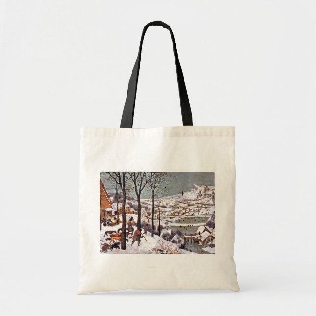 Hunters in the Snow, Pieter Bruegel the Elder Tote Bag (Front)