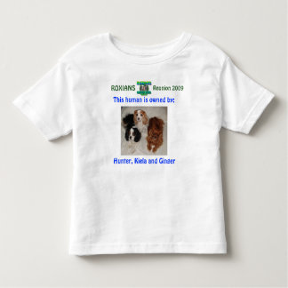 Hunters Roxians Reunion 2009 Toddler T-Shirt