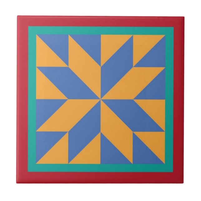hunters-star-yellow tile (Front)