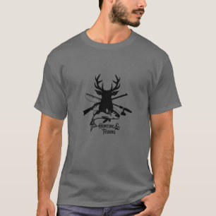 Hunting And Fishing - Outdoor Funny Hunting And T-Shirt