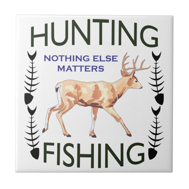 Hunting and Fishing Tile (Front)