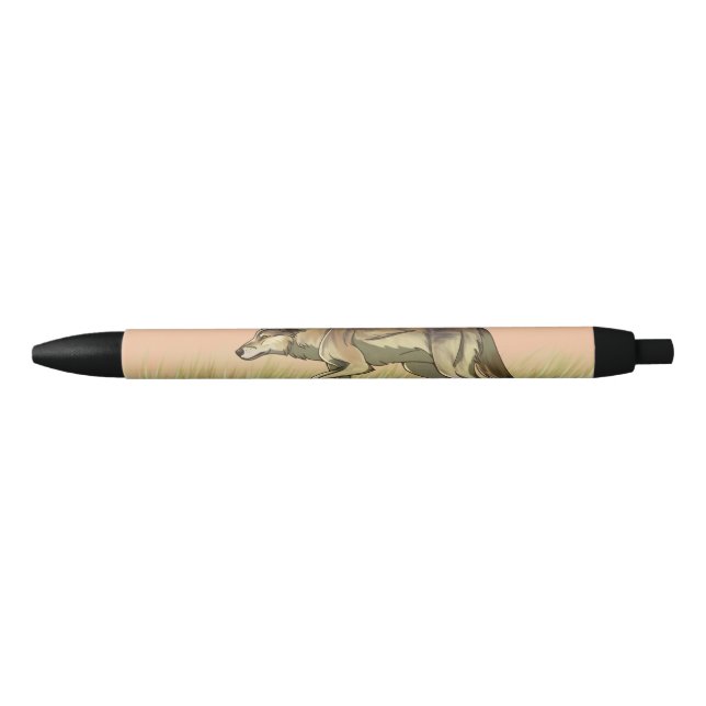 Hunting at Sunrise Black Ink Pen (Front)