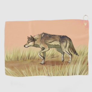 Hunting at Sunrise Golf Towel