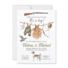 Hunting bow Boy Baby Shower clothesline