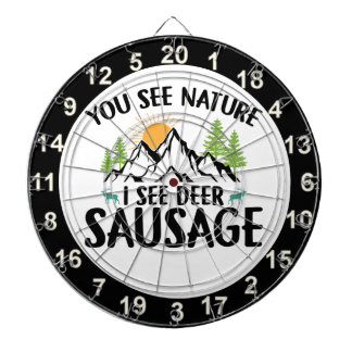 Hunting Buck Standing Dart Board 5