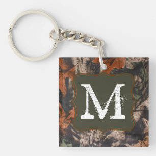 Hunting Camo Hunters Camouflage Real Key Chain