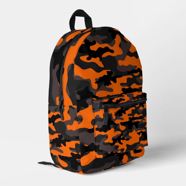 Hunting Camo Printed Backpack (Back Corner Left)