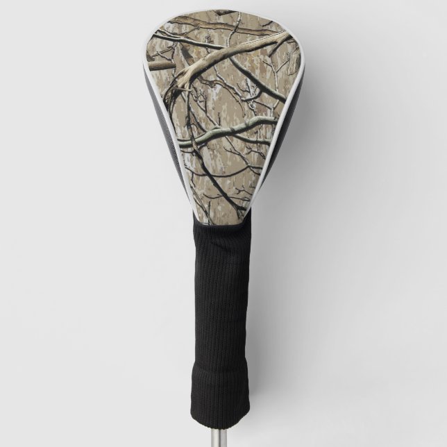 Hunting Camouflage Pattern 5 Golf Head Cover (Front)