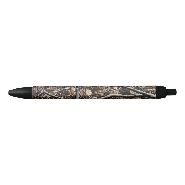 Hunting Camouflage Pattern 6 Black Ink Pen (Front)