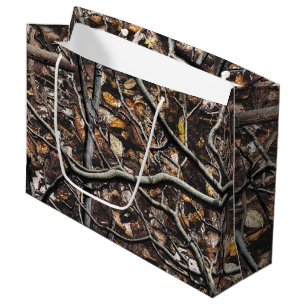 Hunting Camouflage Pattern 6 Large Gift Bag