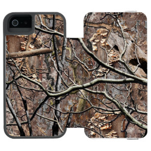 Hunting Camouflage Pattern 8 Incipio Watson™ iPhone 5 Wallet Case