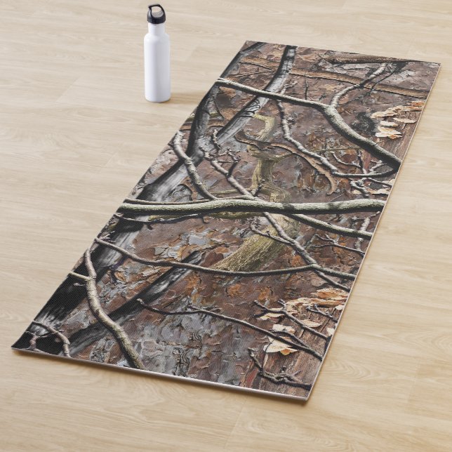 Hunting Camouflage Pattern 8 Yoga Mat (In Situ)