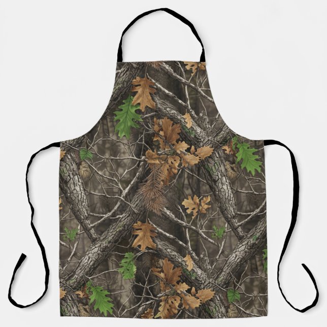 Hunting Camouflage Pattern Apron (Front)