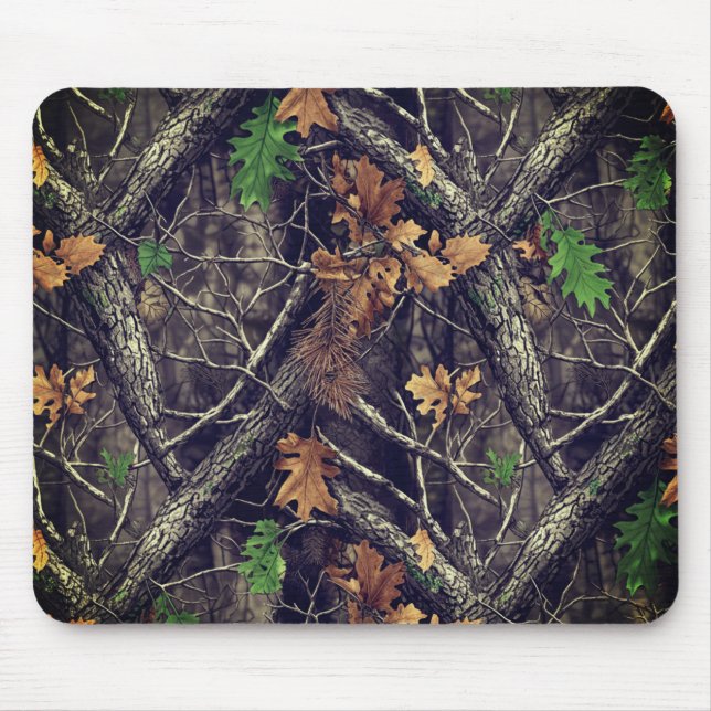 Hunting Camouflage Pattern Mouse Pad (Front)