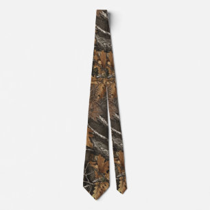 Hunting Camouflage Pattern Tie