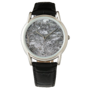Hunting Camouflage Snow Pattern 4 Watch