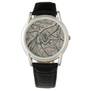 Hunting Camouflage Square Compass 2 Watch